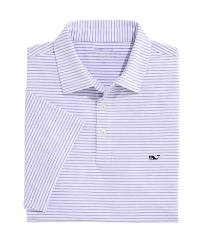 Vineyard Vines Men's Bradley Stripe Sankaty Polo | Amazon (US)
