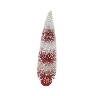 19" Peppermint Lane Red & White Bottle Brush Christmas Tabletop Tree by Ashland® | Michaels Stores