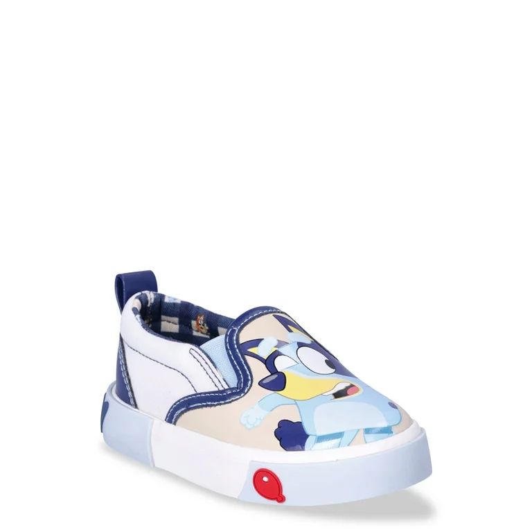 Bluey Toddler Boys Bluey and Bingo Low Top Slip On Sneakers | Walmart (US)