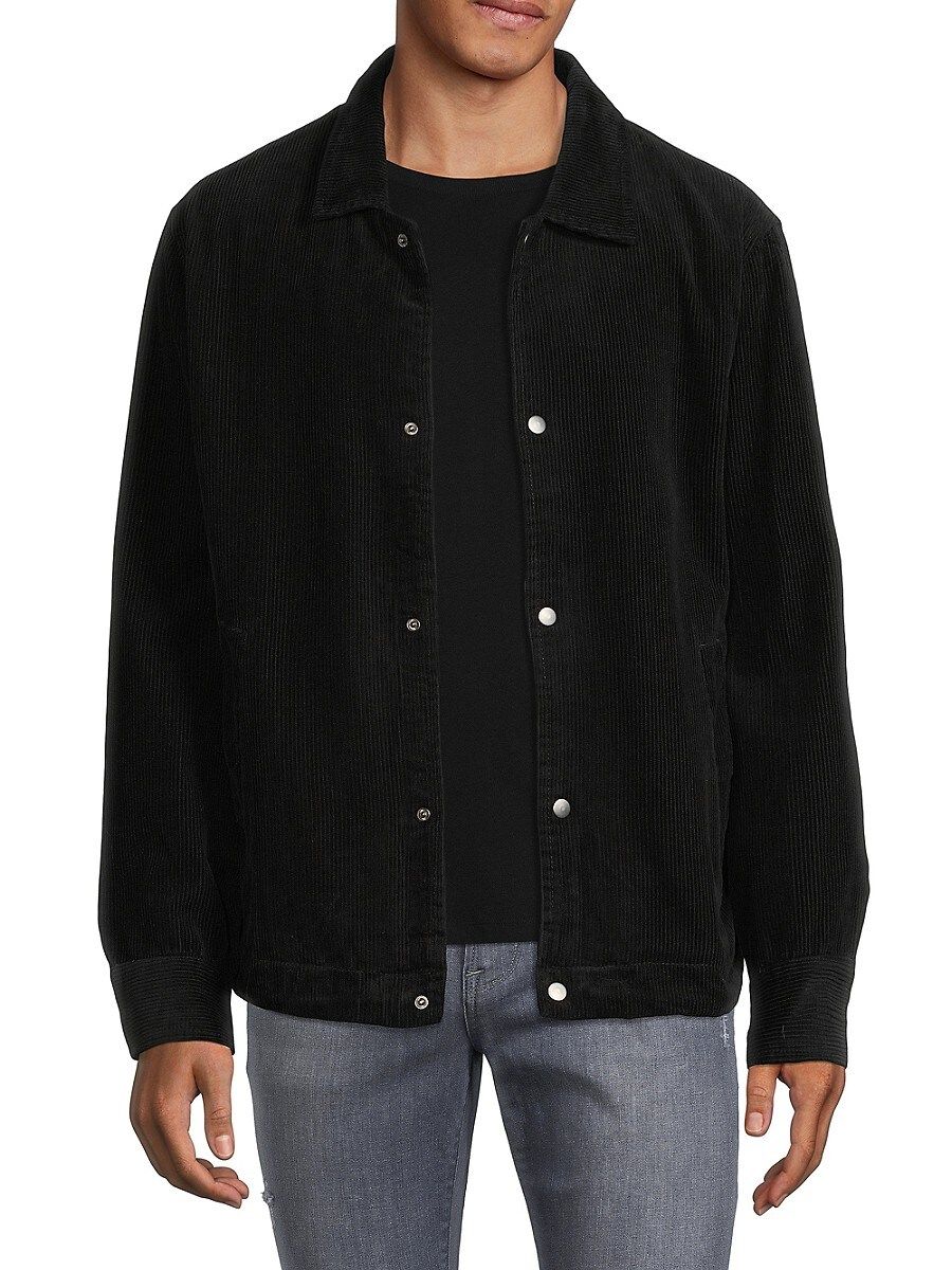 TRUTH BY REPUBLIC Men's Corduroy Jacket - Black - Size S | Saks Fifth Avenue OFF 5TH