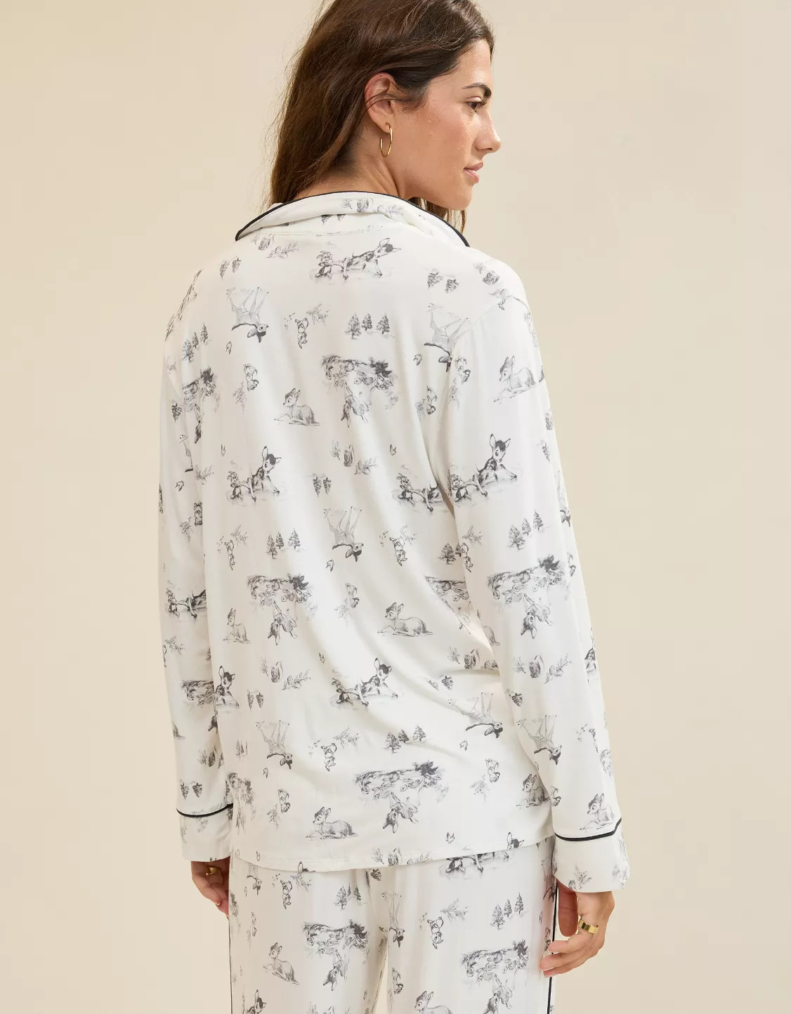 Aerie Bambi Real Soft® Piping Pajama Shirt | Aerie