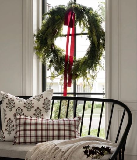 McGee & Co. holiday, Christmas decor. Shop the the new collection with holiday throw pillows, throw blankets, greenery, wreaths. More Christmas holiday decor accessories. 

#LTKhome #LTKSeasonal #LTKHoliday