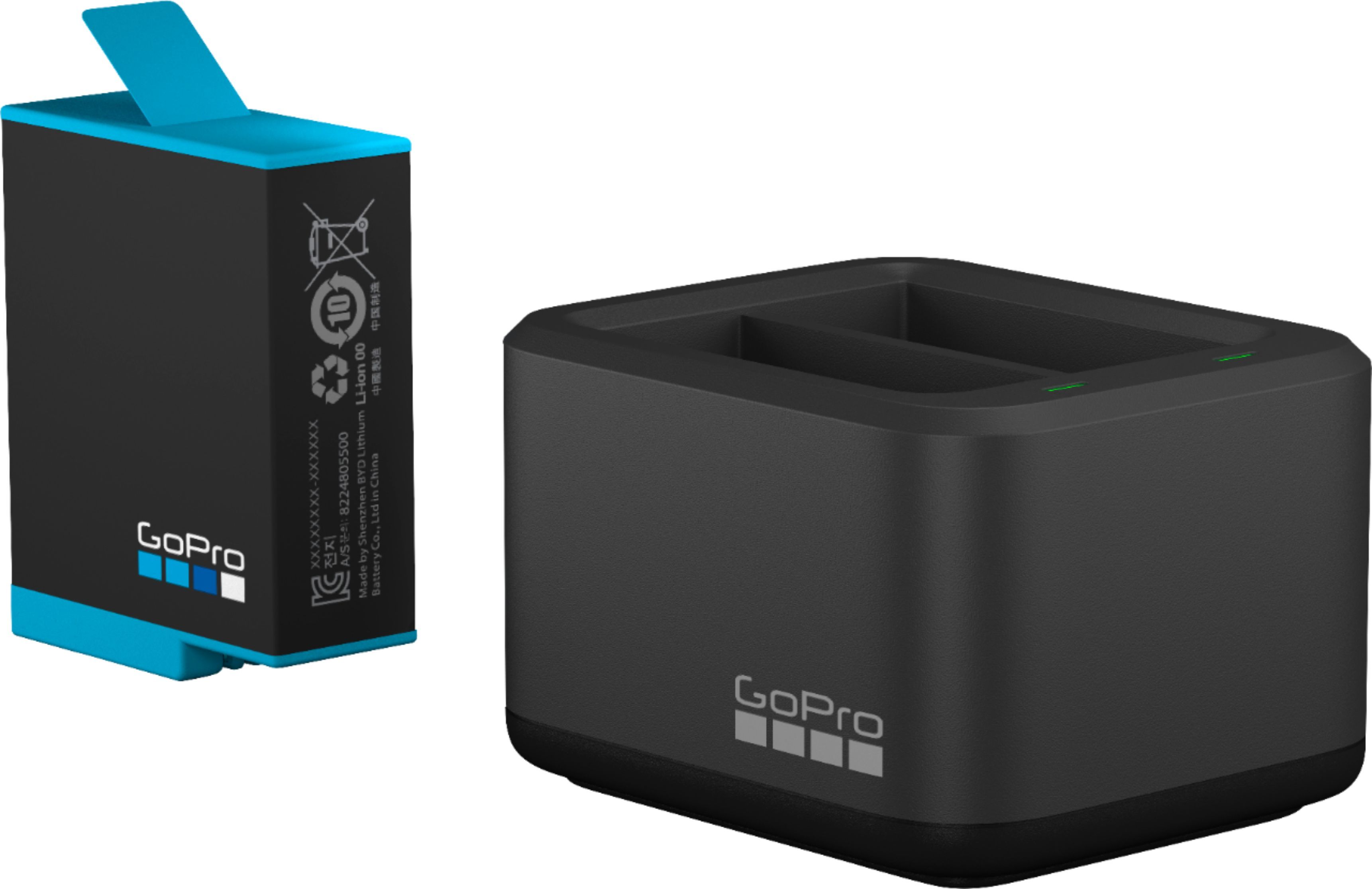 GoPro Dual Battery Charger + Battery (HERO10 Black/HERO9 Black) Black ADDBD-001 - Best Buy | Best Buy U.S.