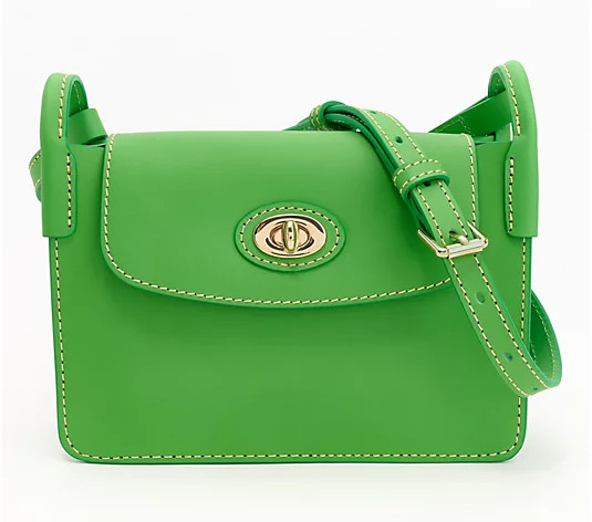 Dooney & Bourke Smooth Leather Pinky Crossbody | QVC