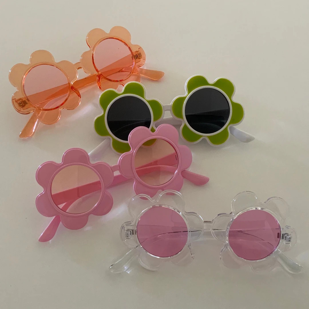 Adult Flower Sunglassesgroovy Party Sunglasses Flower - Etsy | Etsy (US)