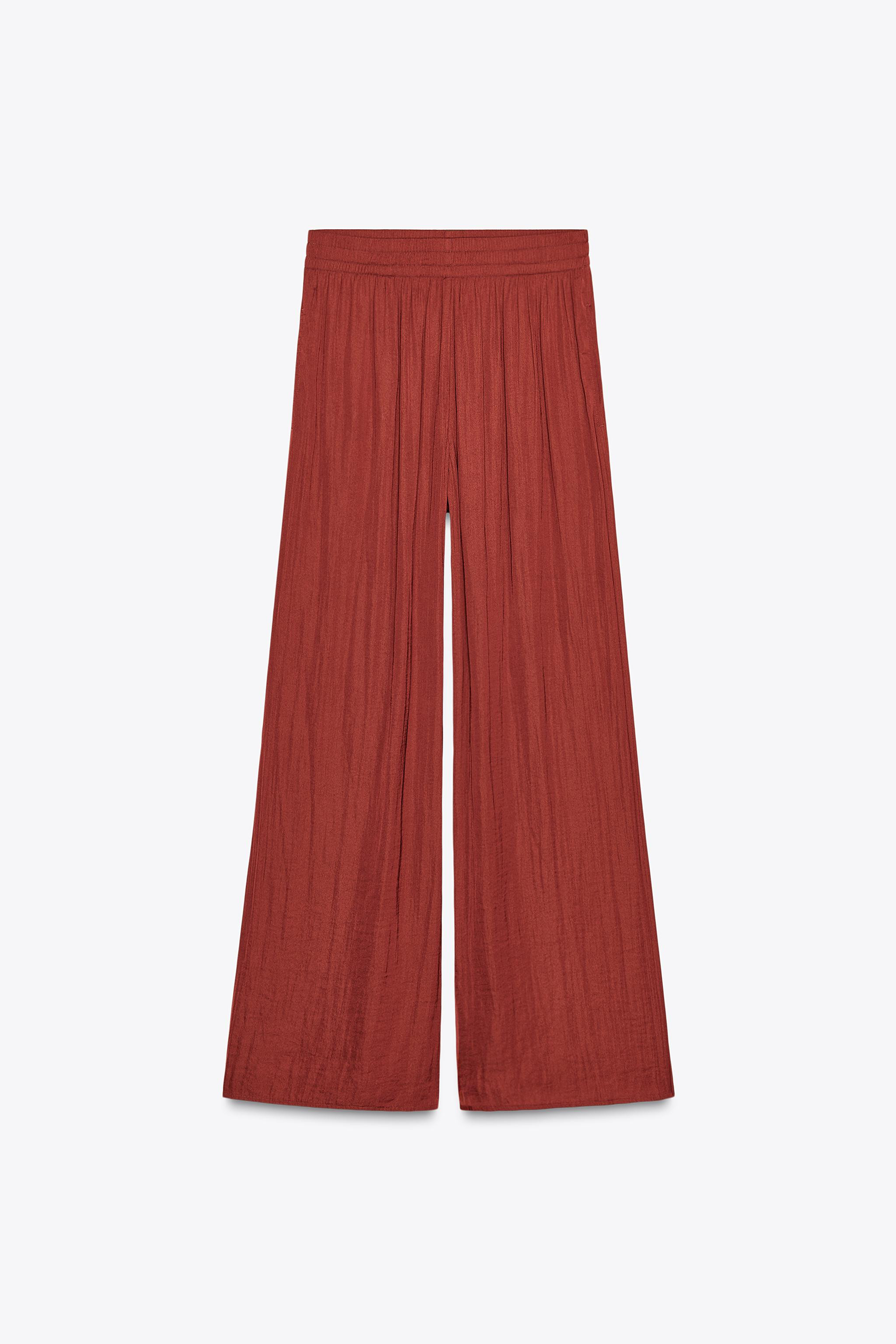 WIDE FLOWING TROUSERS | Zara UK