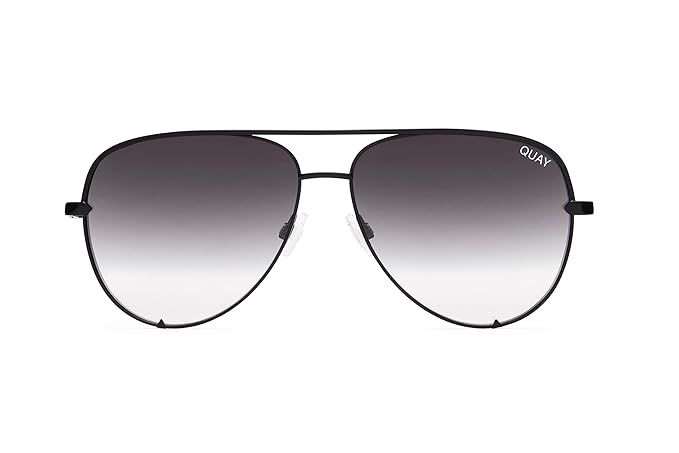 Quay Australia HIGH KEY Men's and Women's Sunglasses Classic Oversized Aviator | Amazon (US)