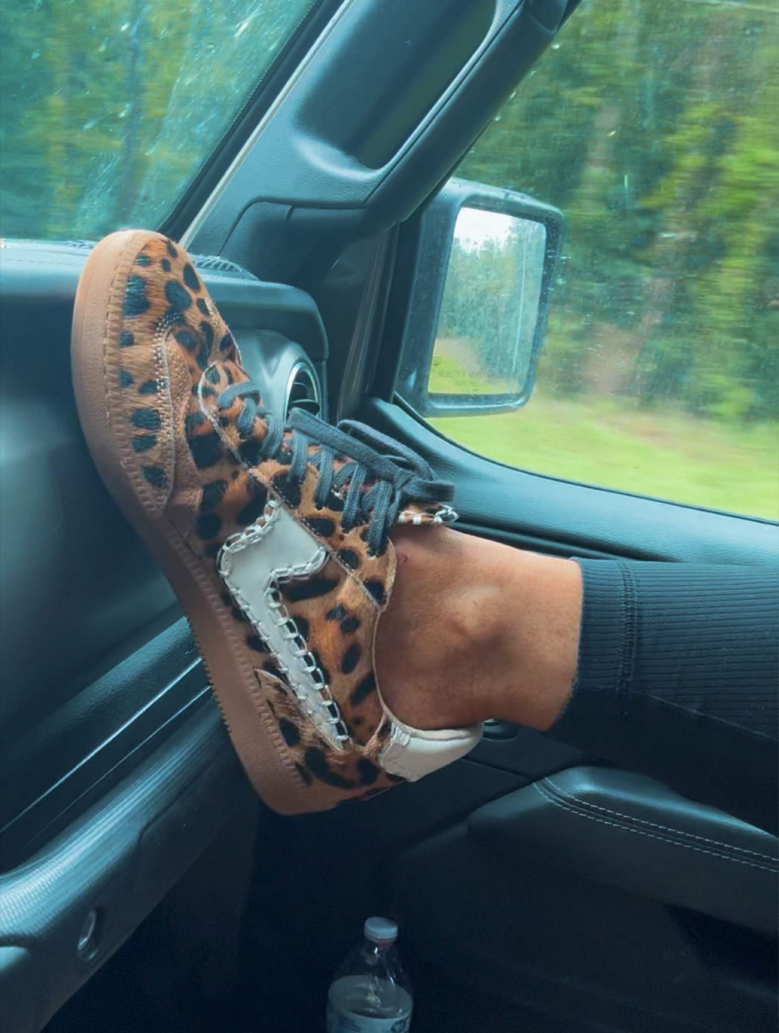 Worst pic ever! However, these @dolcevita NOTICE STITCH SNEAKERS DK LEOPARD CALF HAIR are 💯💯💯. Extremely comfortable! Leather insole , calf hair w thick detailed stitching! Obsessed 

#LTKTravel #LTKShoeCrush #LTKStyleTip