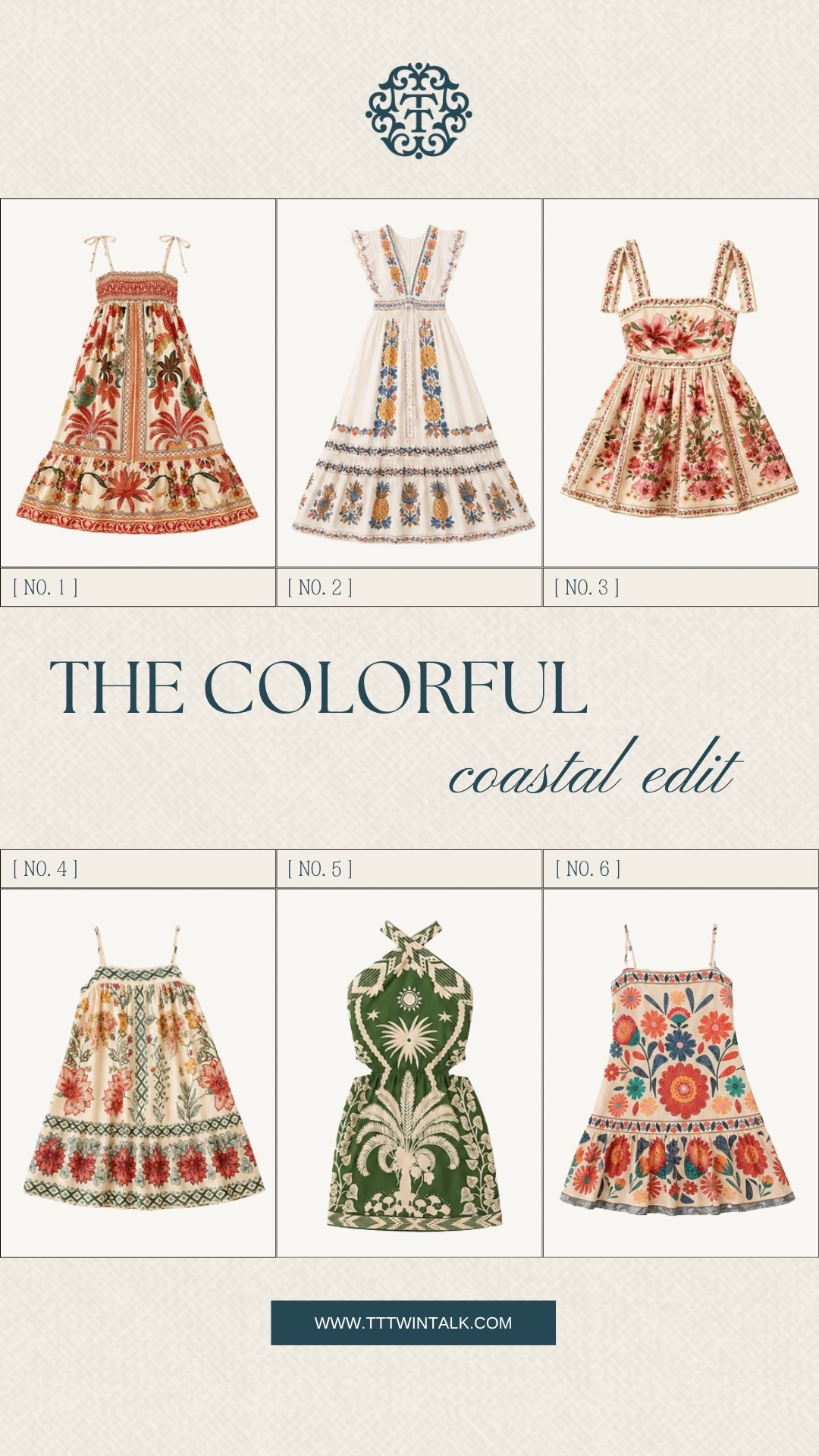 The colorful coastal edit was made for dresses like these. These prints bring so much personality, whether you’re headed to dinner by the water, on vacation, or just want something fun to throw on. Each one feels like a statement without needing much else.

#LTKSeasonal #LTKOver40 #LTKMidsize
