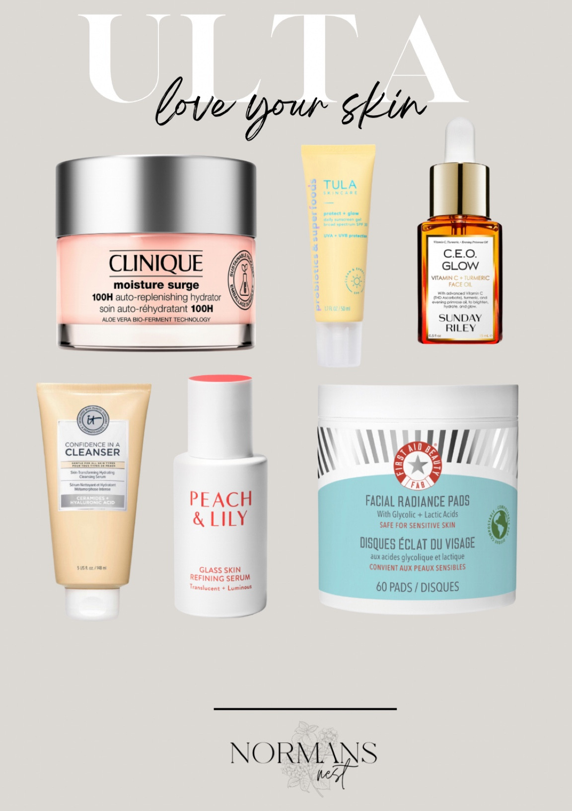 The Ulta Love Your Skin event starts tomorrow…but if you’re Diamond or Platinum status, you get early access to a few things today! 50% off. 

#LTKbeauty #LTKsalealert