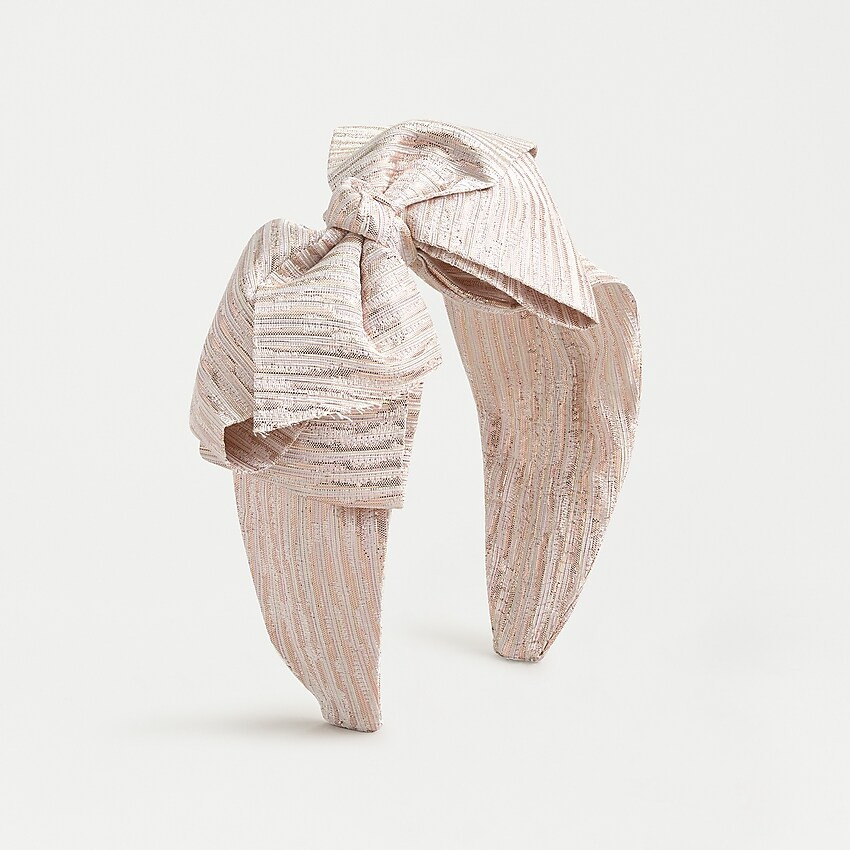 Girls' bow headband | J. Crew US