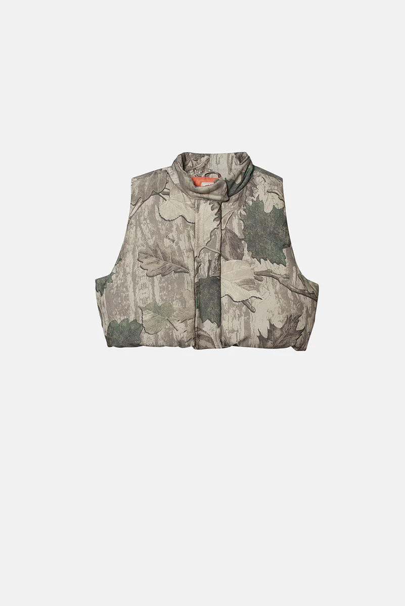 CROP PUFFER VEST | Elwood Clothing