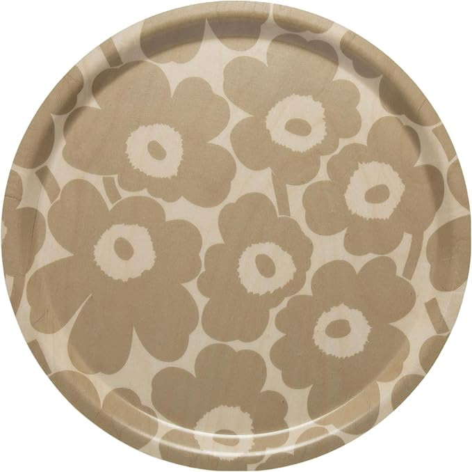 MARIMEKKO Unikko Birch Serving Tray — Refine Your Kitchen Décor with Our Iconic Floral Dinnerw... | Amazon (US)