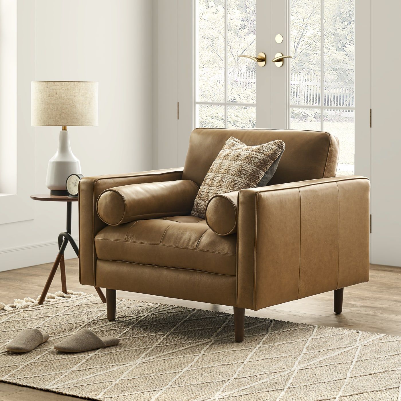 Madison Leather Armchair | Castlery (AU)