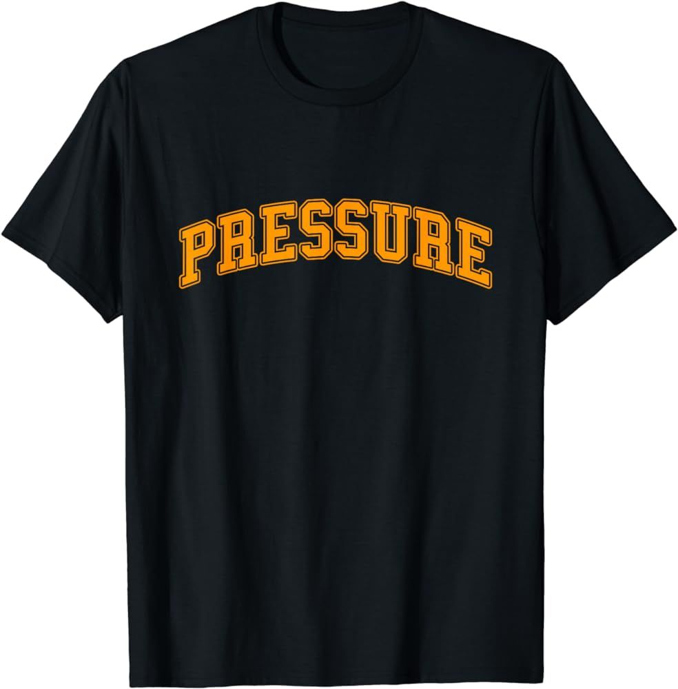 Orange Pressure Orange Color Graphic T-Shirt | Amazon (US)
