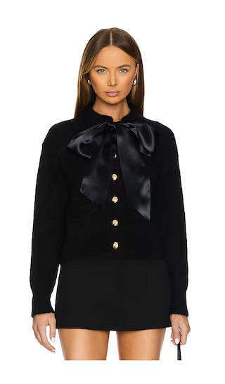 Rhodes Cardigan in Black | Revolve Clothing (Global)