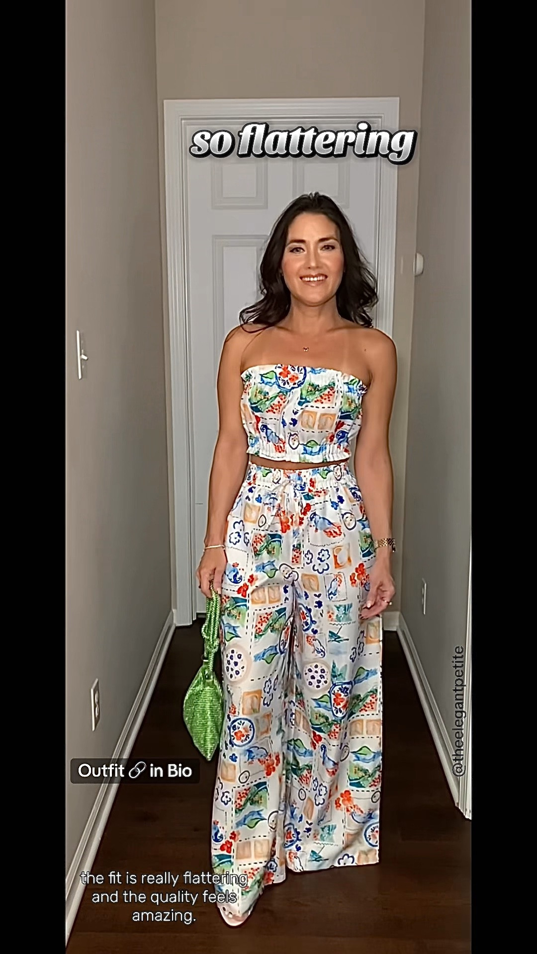 If you have a vacation coming up… this set is IT  🌴

This is one of those outfits that instantly makes you feel put together without trying. The colors are so vibrant, the fit is flattering, and the quality is way better than expected. 

✔️ lightweight + breathable 
✔️ bold tropical print 
✔️ high-end feel

The pants do run a little long, so I paired it with heels - but it’s still wearable and worth it. 

This is the kind of set that turns heads  ✨

Follow for Amazon finds that actually look expensive 
Comment “TROPICAL” for the link 
#summerfashion #sytleinspo #petitefashion #twopieceaet #amazonfashion

#LTKootd #LTKPetite
