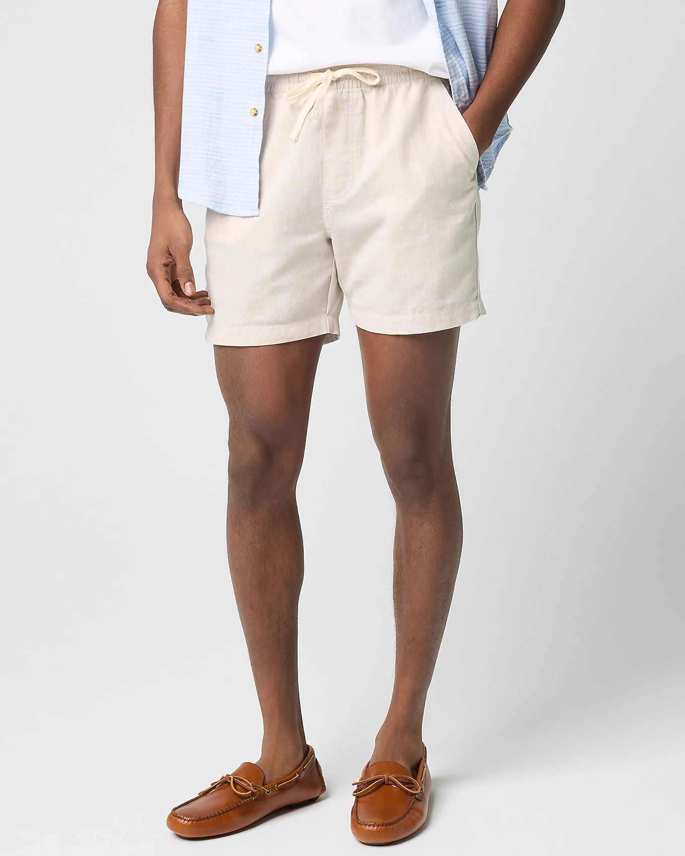 Linen-blend dock short | J.Crew Factory
