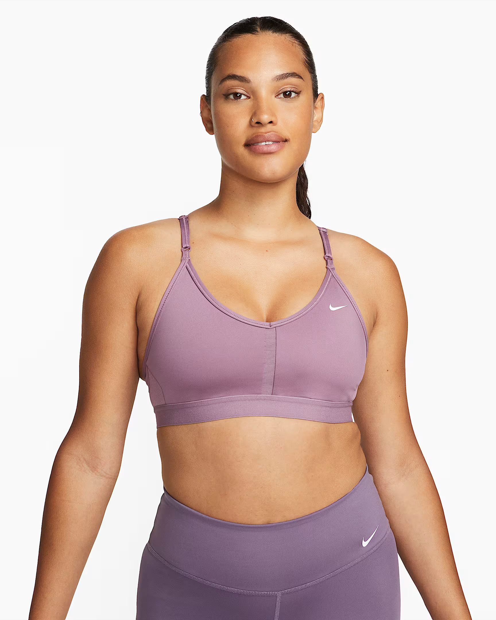 Nike Indy Women's Light-Support Padded V-Neck Sports Bra. Nike.com | Nike (US)