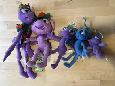 Vintage 1998 Disney A Bug's Life Flik Princess Atta Dot Plush Stuffed Animal Lot | eBay US