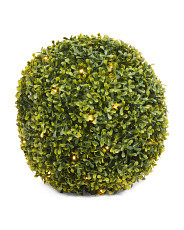 13in Uv Resistant Outdoor Safe Led Kissing Ball Faux Leaf Arrangement | Plants & Planters | Marsh... | Marshalls
