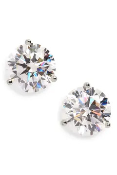 Precious Metal Plated Cubic Zirconia Earrings | Nordstrom
