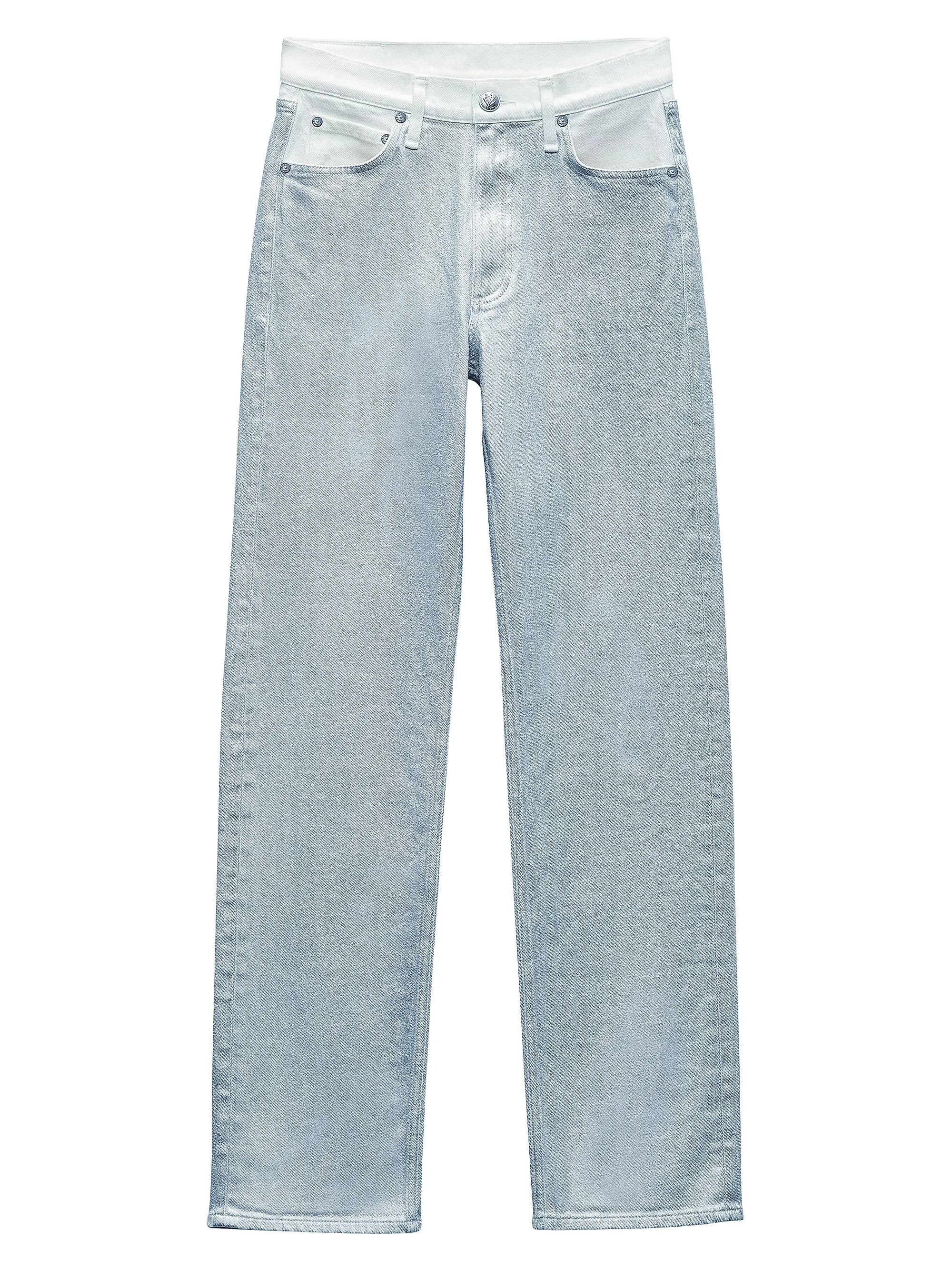 Harlow Mid-Rise Straight Jeans | Saks Fifth Avenue