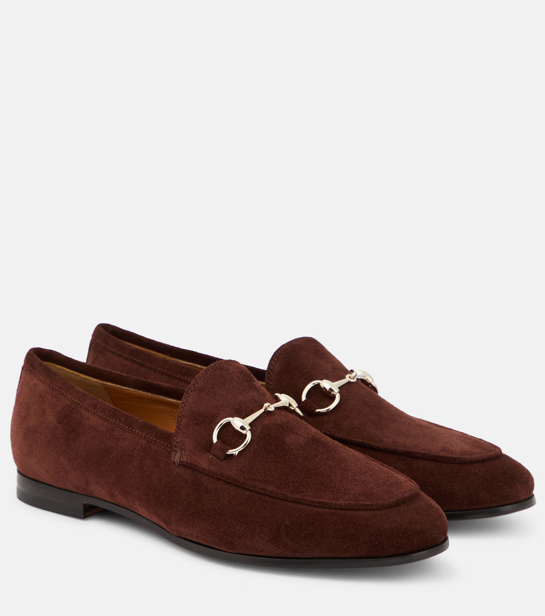 Gucci Jordaan Horsebit suede loafers | Mytheresa (US/CA)