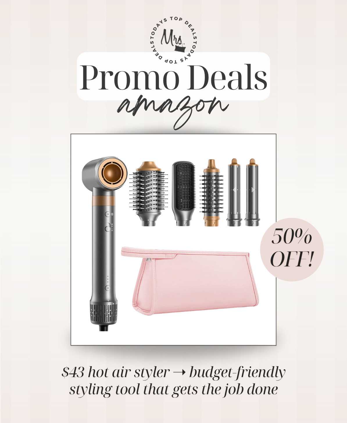 $43 hot air styler ➝ budget-friendly styling tool that gets the job done 

 #LTKselfcare #LTKSaleAlert #LTKBeauty