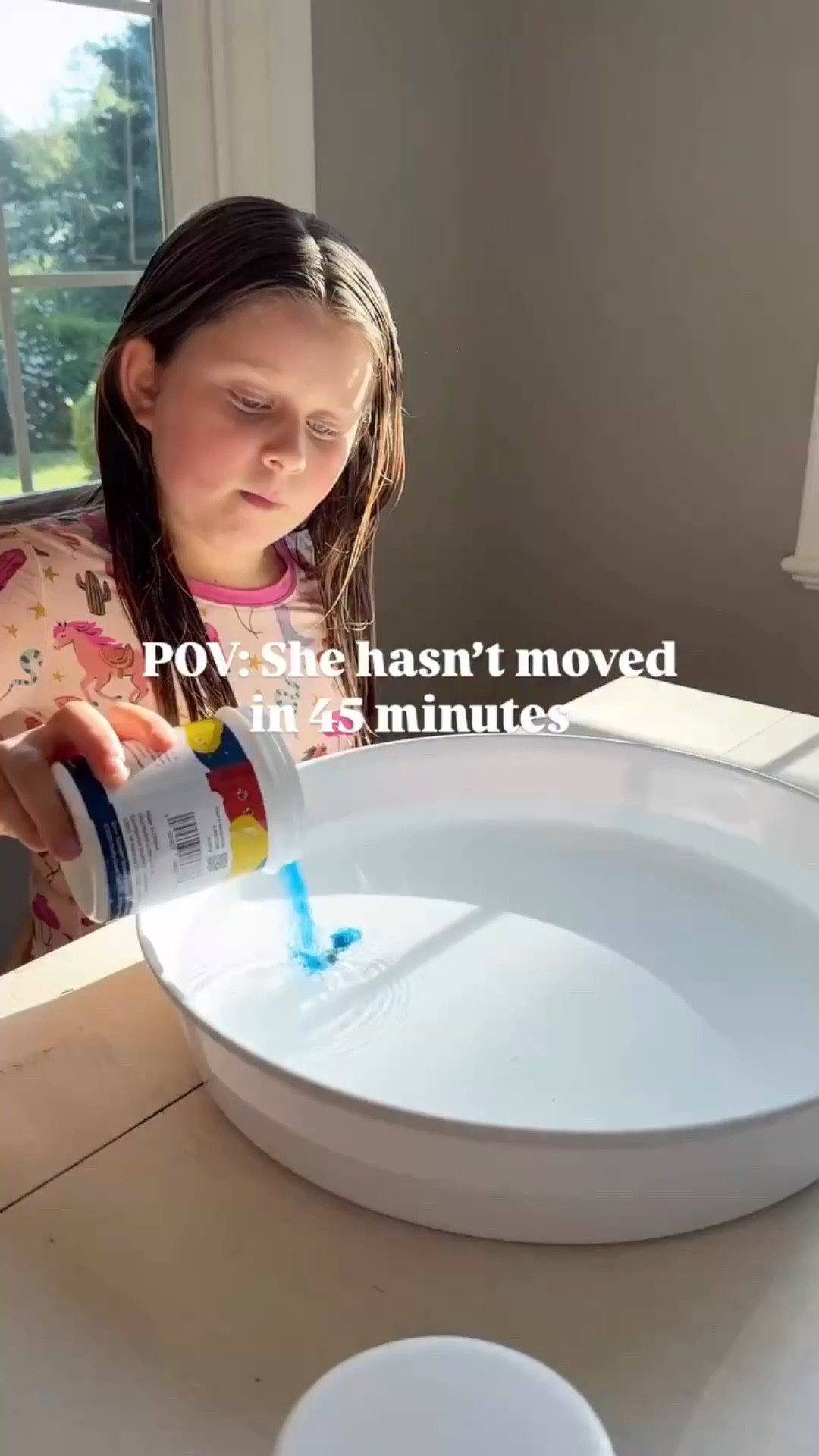 she found this and I genuinely cannot get her away from it 😂

magic sand that sticks to itself, never gets wet or dries out, and somehow keeps my kids busy for an embarrassing amount of time. Brooklyn is obsessed and honestly I don’t blame her- it’s so satisfying to watch (and play with). 

#LTKmomlife #LTKSaleAlert #LTKKids