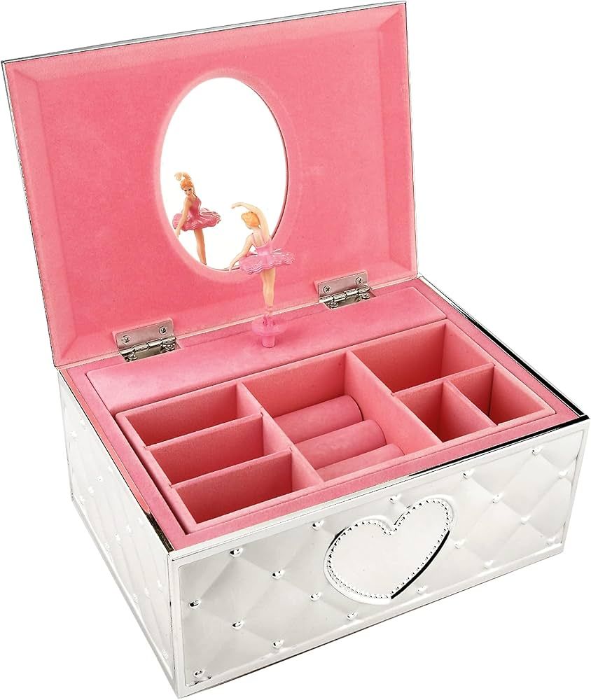 Lenox 6205231 Childhood Memories Musical Ballerina Jewelry Box, Metallic | Amazon (US)