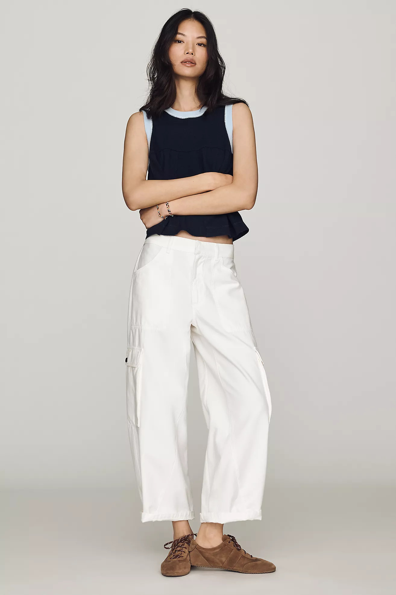 Maeve Wool Cashmere Swing Tank | Anthropologie (US)
