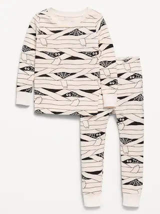 Printed Unisex Snug-Fit Pajama Set for Toddler & Baby | Old Navy (US)
