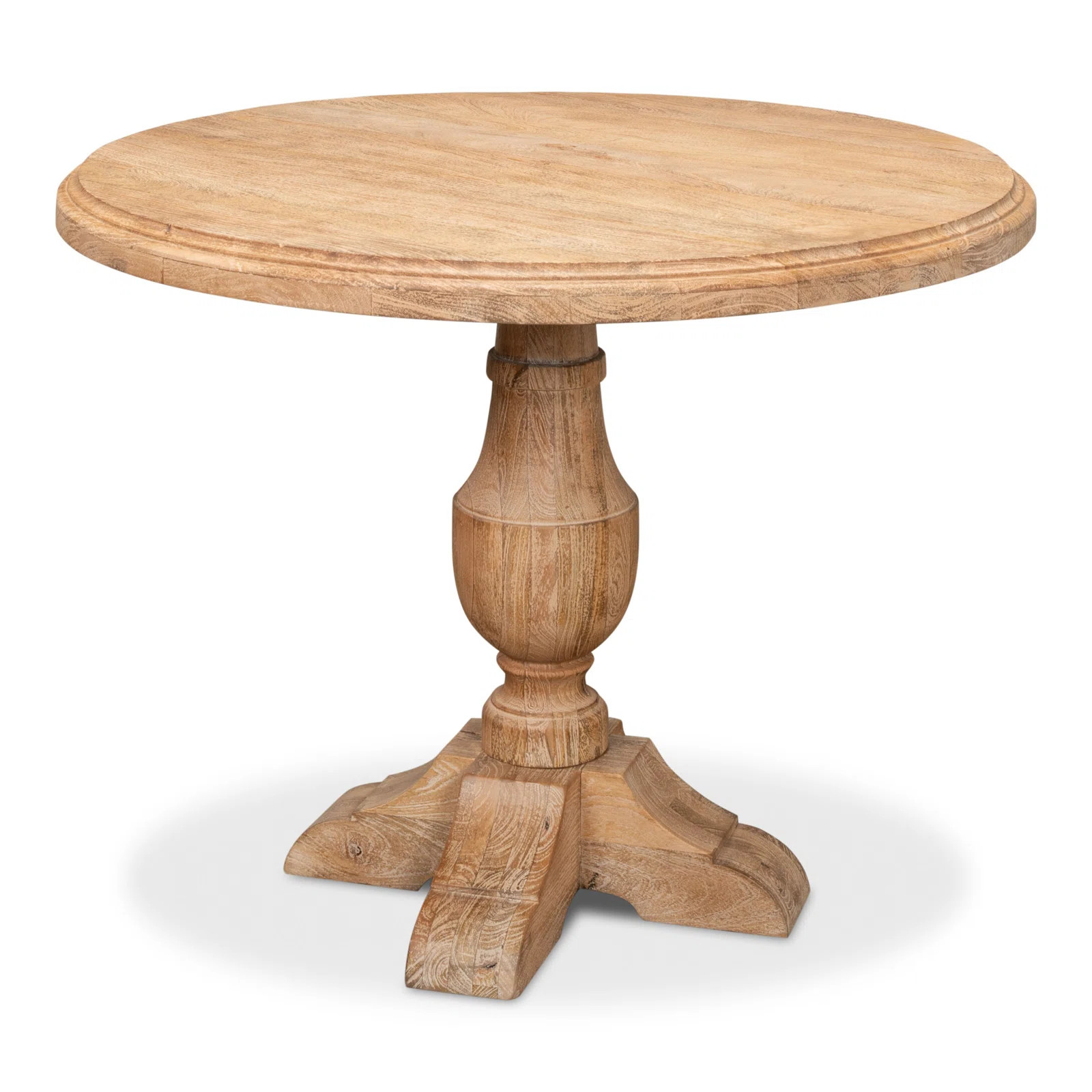 Dessie Round Solid Wood Dining Table | Perigold