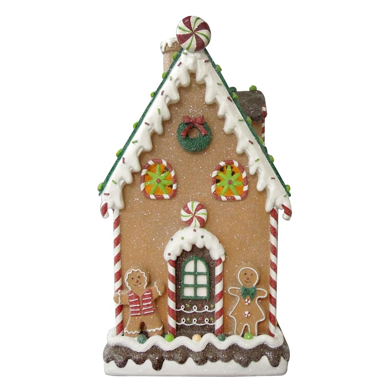 Gingerbread Lane LED Gingerbread House, 20.1" | At Home