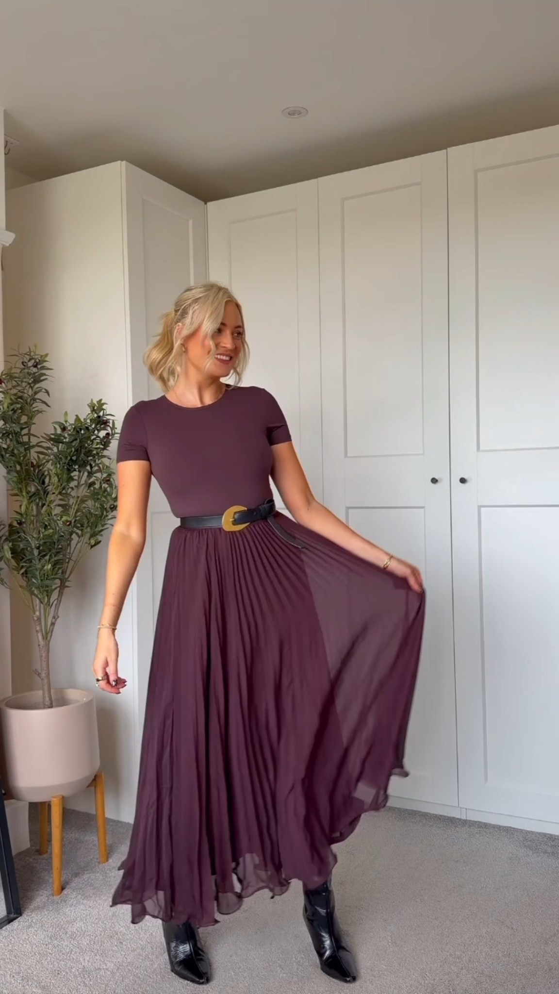 The shape of this skirt 😍