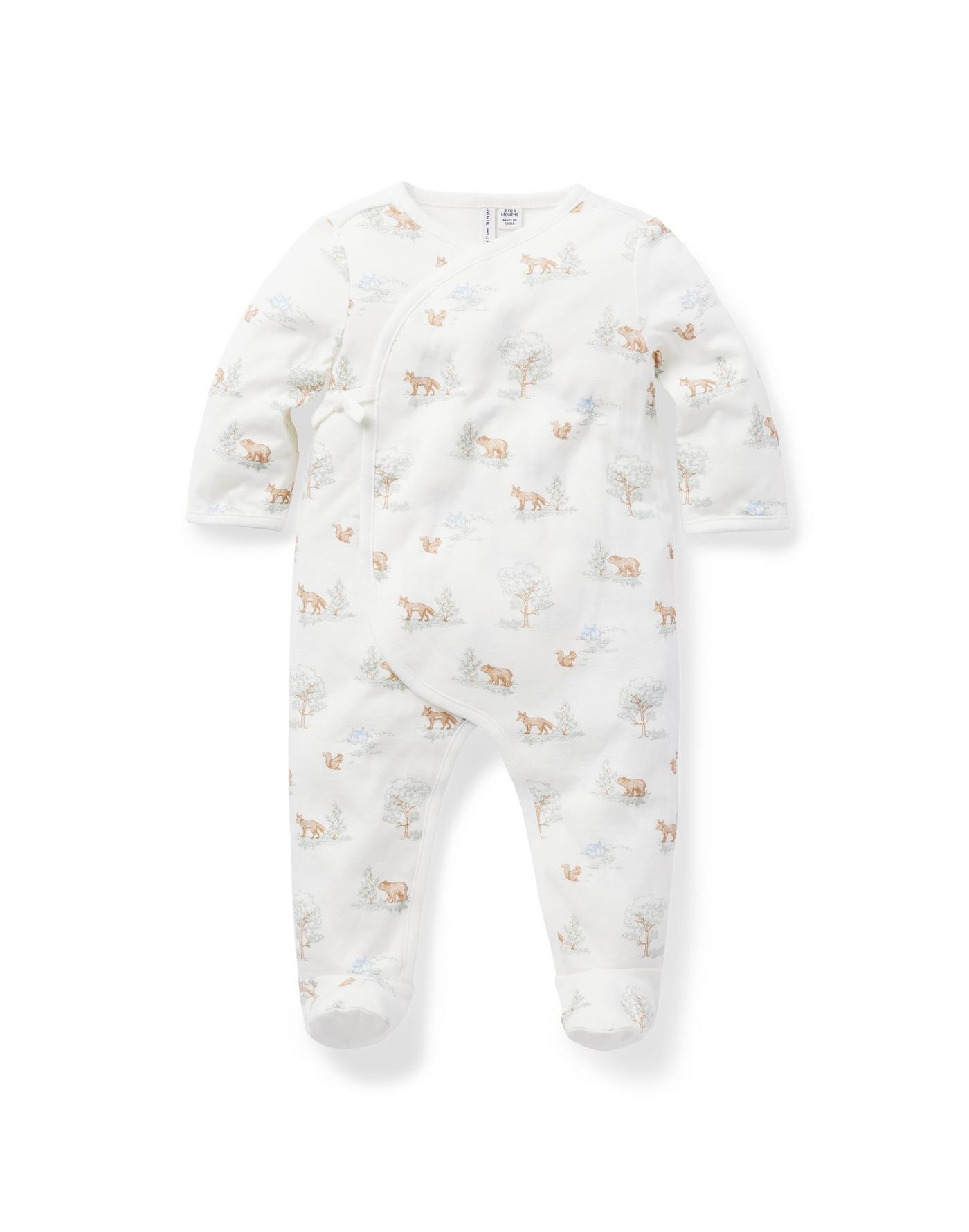 Baby Woodland Footed One-Piece | Janie and Jack