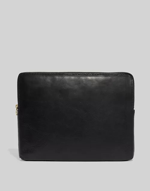 The Leather Laptop Case | Madewell