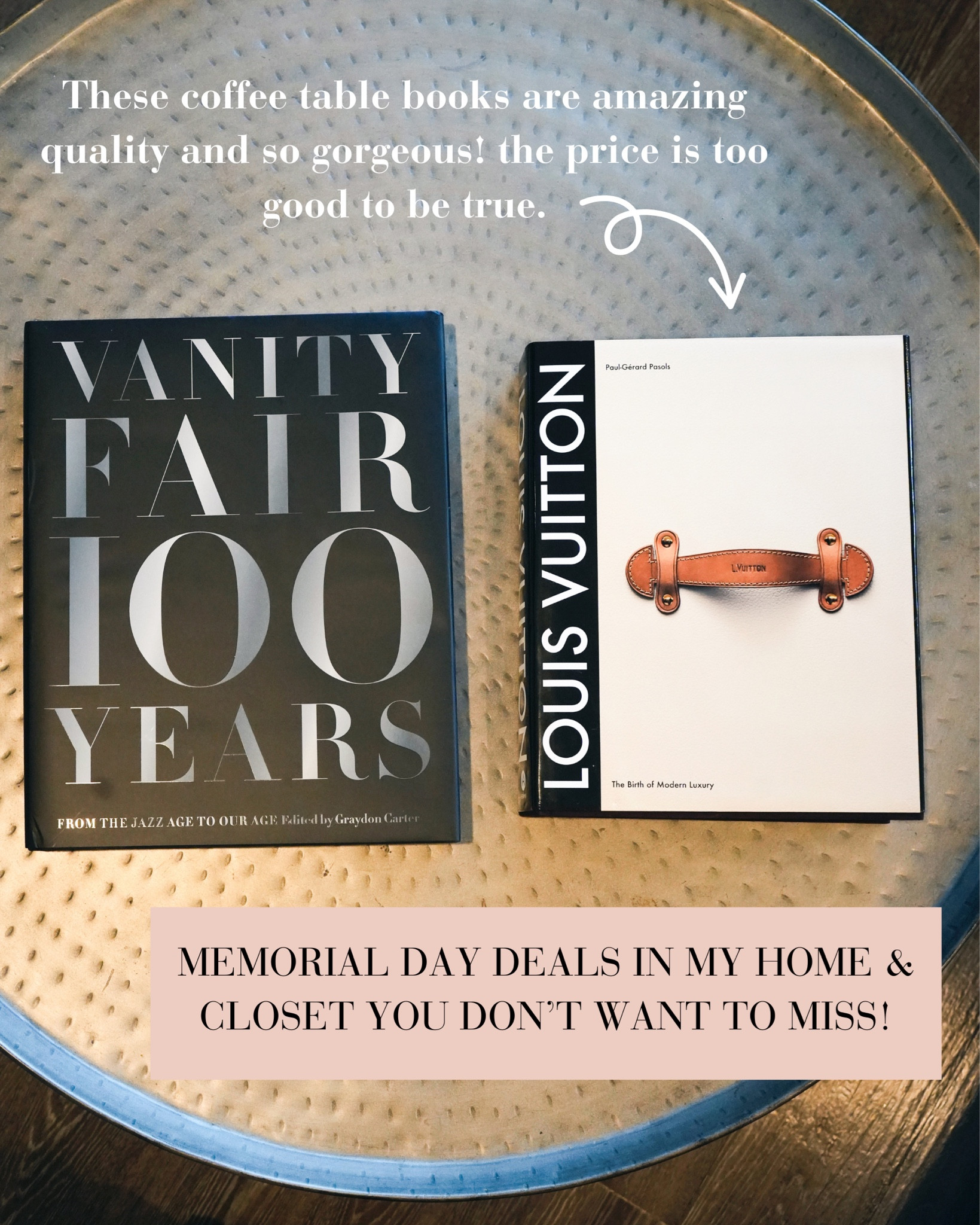 Memorial Day Sale

Fashion deals, home deals, free people movement, beyond yoga tank, athletic tank, black athletic tank, coffee table book, fashion coffee table book, Louis Vuitton book, loft dress, dark blue shirt dress, target bodycon dress, target sale, lift sale, work outfit, summer outfit, washer and dryer sale, pink lace pajamas, soma sale, spanx, faux leather leggings, black leggings, Morgan Grace

#LTKHome #LTKStyleTip #LTKSaleAlert