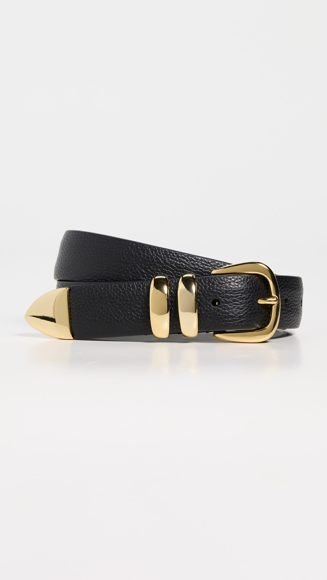 Narrow Soft Grained Calf Leather Belt | Shopbop