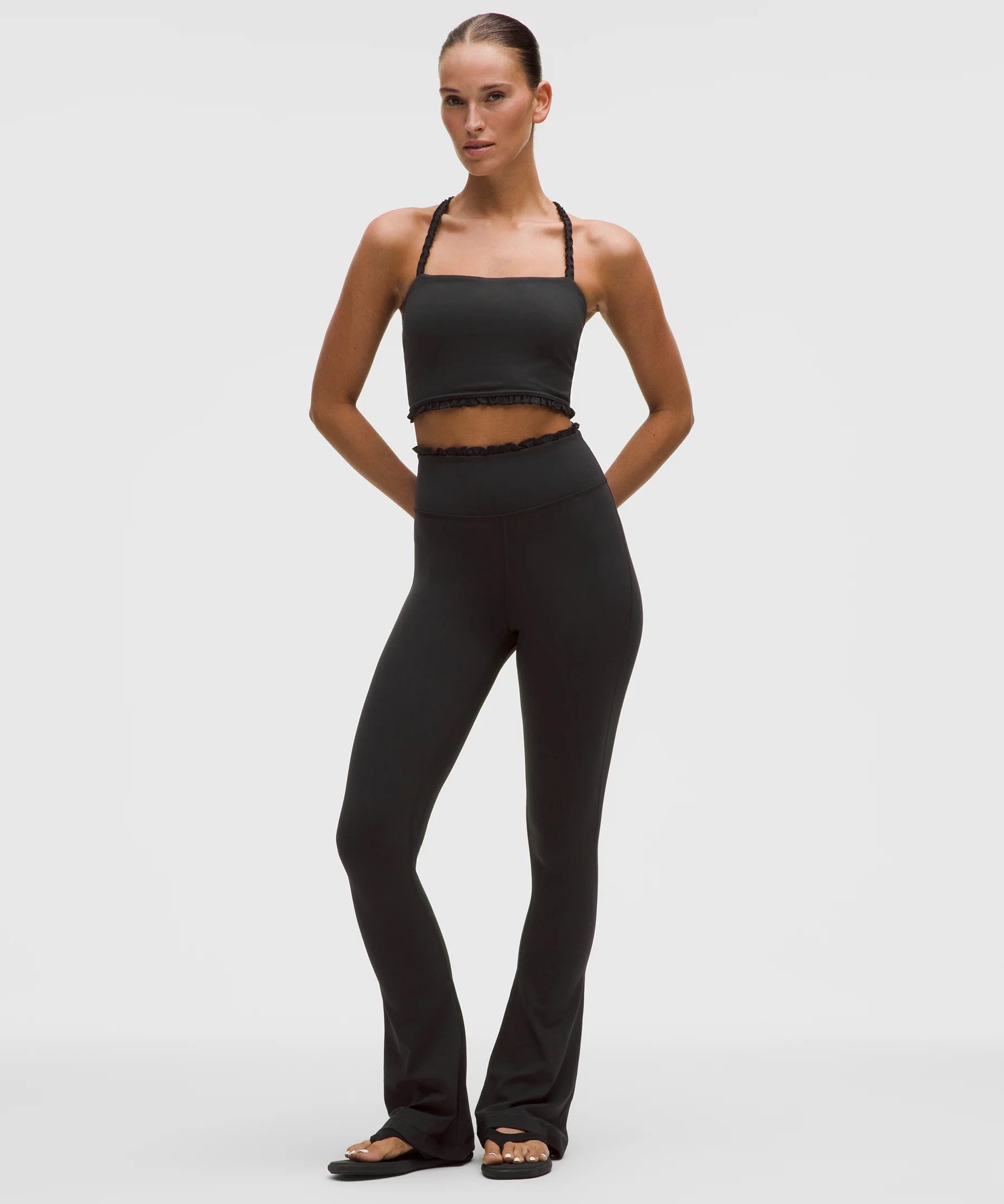 Nulu Ruffle-Trim Flared Pant | Lululemon (US)