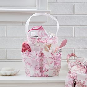 LoveShackFancy Damask Shower Caddy | Pottery Barn Teen