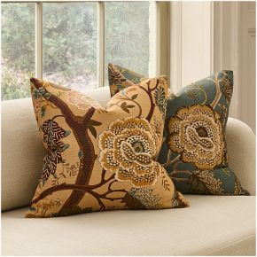 Pierce & Ward Palampore Floral Pillow Cover | West Elm (US)