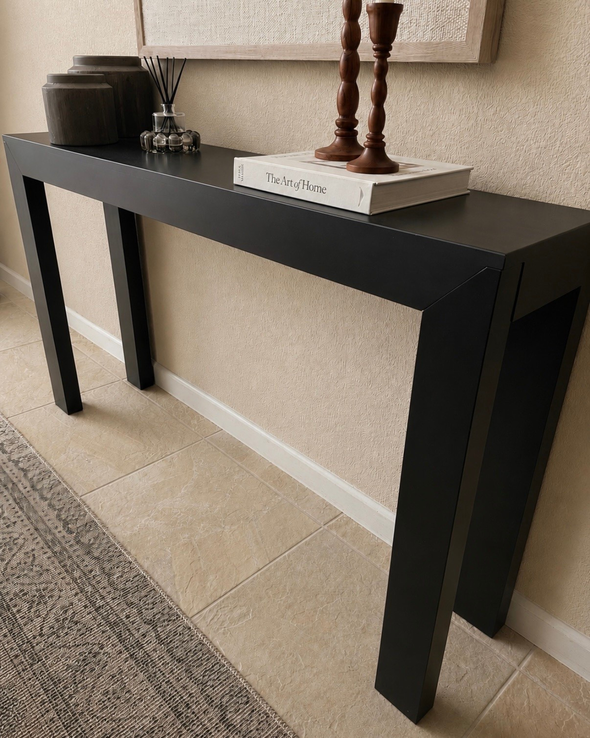✨ my favorite console table is down to $135 right now

such a good modern affordable piece made from solid wood with clean lines and the prettiest warm neutral finish 🤎

comes in 6 color options + 2 sizes and works so well for entryways, dining spaces, living rooms, or behind a sofa ✨

will put it here plus more I’m loving from the Memorial Day sale up to 70% OFF