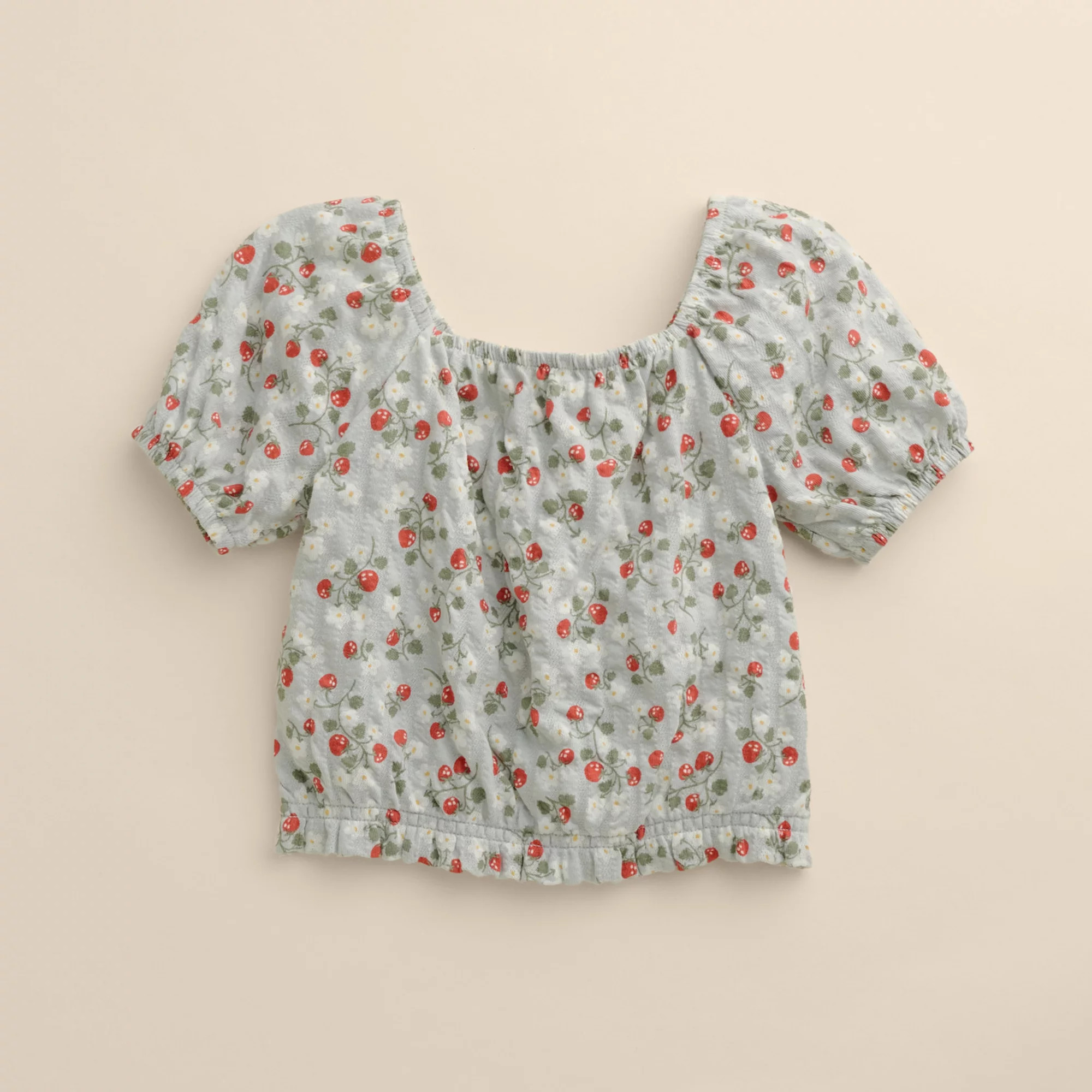 Baby & Toddler Girl Little Co. by Lauren Conrad Puff Sleeve Top | Kohl's
