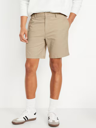 Slim Built-In Flex Rotation Chino Shorts -- 8-inch inseam | Old Navy (US)