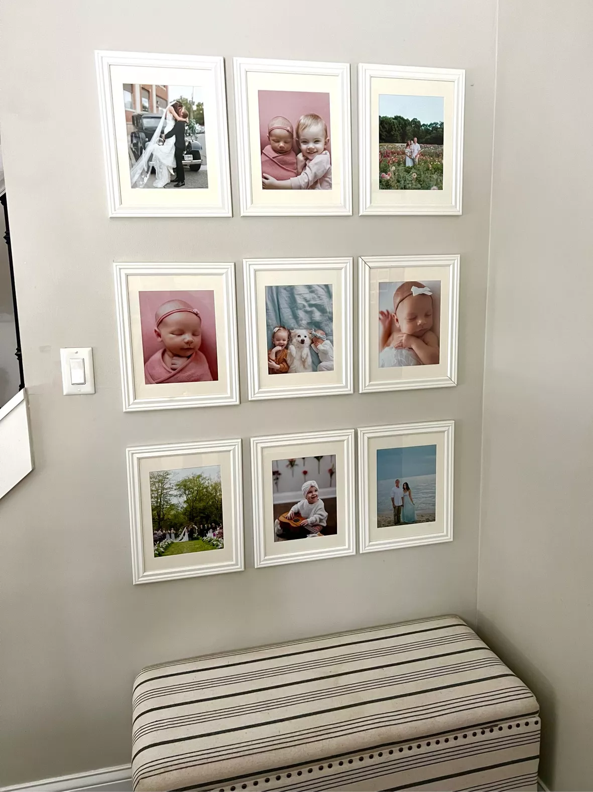 Haus and Hues Set of 3 12x16 White Frames - Picture Frames 12x16