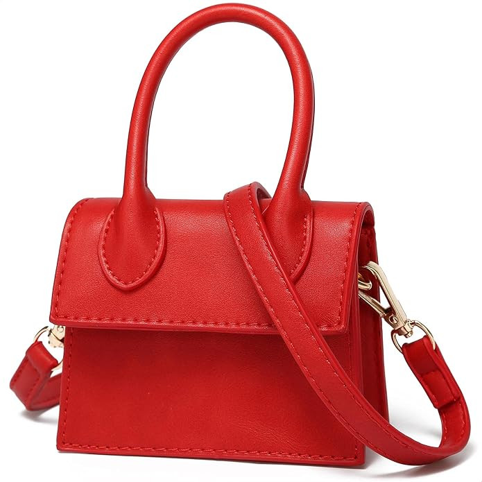 Mini Purse for Women, Mini Bag with Crocodile Pattern | Amazon (US)