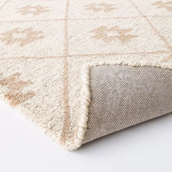 Tremonton Hand Tufted Wool Area Rug Cream - Threshold™ designed with Studio McGee | Target