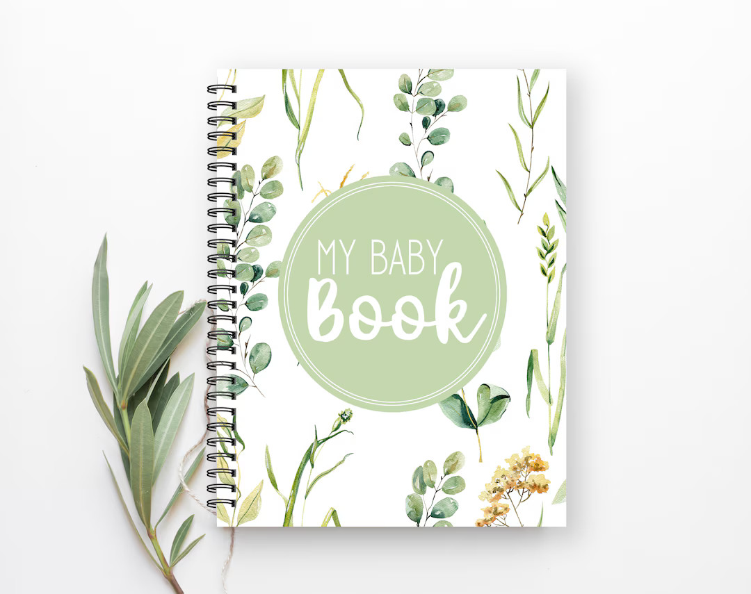 Baby book, Baby Journal, Baby Milestones Book, Baby Memory Book, Baby Boy Album, The First Years,... | Etsy (US)